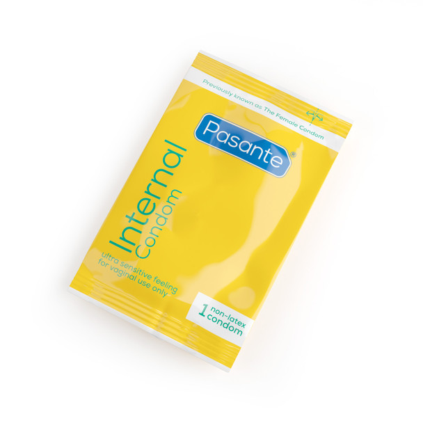 Pasante Internal Non-Latex Condoms Pack 30 | Previously Known as Female Condom | Softer Sensual Sensitive Feeling