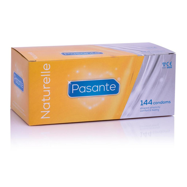 144 x Pasante Naturelle Condoms | Comfort Feeling | Wholesale Clinic Pack