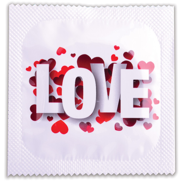 144 x Pasante Love Themed Condoms | Comfort Feeling Bulk Wholesale Condoms