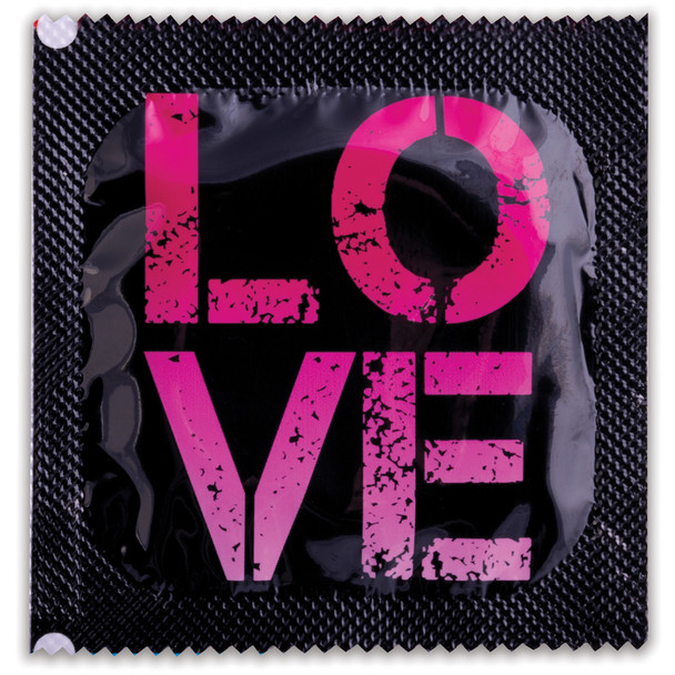 144 x Pasante Love Themed Condoms | Comfort Feeling Bulk Wholesale Condoms