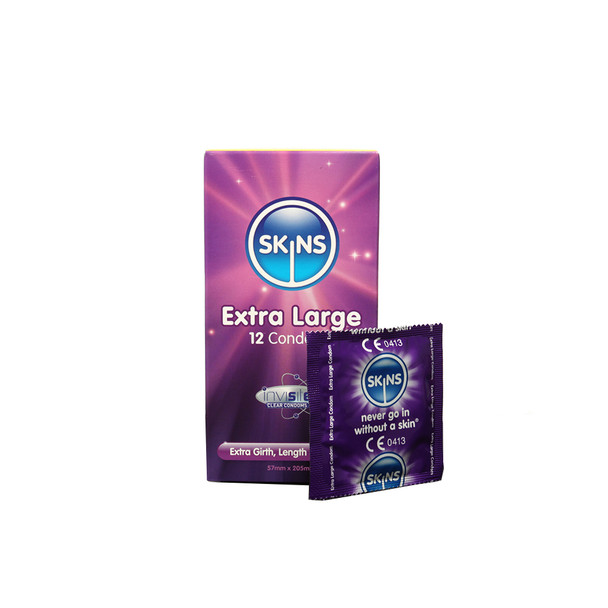 Skins Extra Large Condoms - Pack of 12