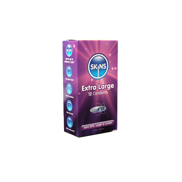 Skins Extra Large Condoms - Pack of 12