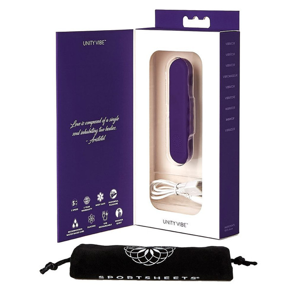 Sincerely Unity Vibe - Purple Mini Vibrator 