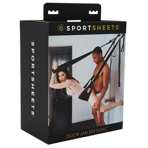 Sportsheets Door Jam Sex Sling Black
