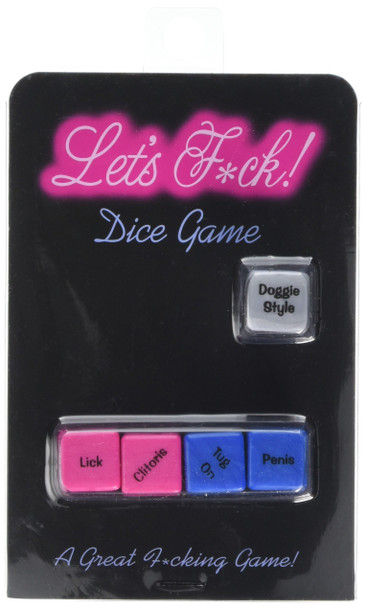 Let's F*ck Dice Game Dice Game | Romantic Couple Love Fantasy Bedroom Sex Fun | Romantic Gift