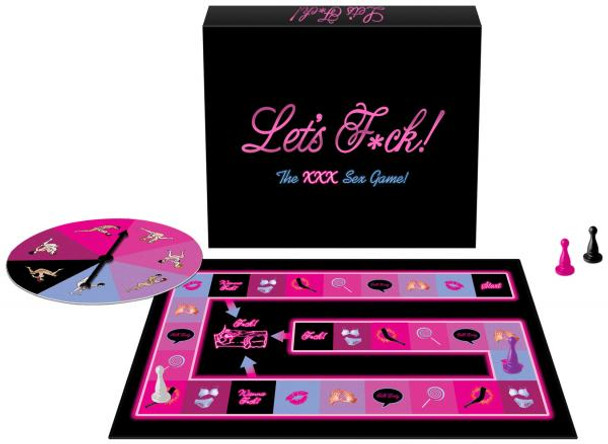Let's F*ck! Board Adult Dice Game | Fantasy Fun Naughty Couple Bedroom Fun | Romantic Gift
