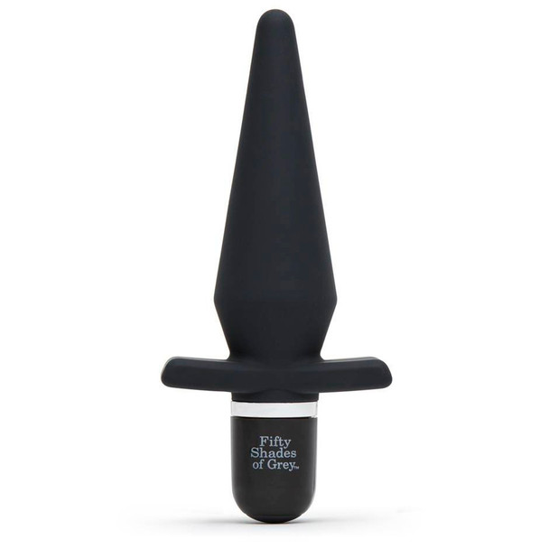 Fifty Shades of Grey Delicious Fullness Vibrating Butt Plug 3.5 Inch Anal Butt Plug