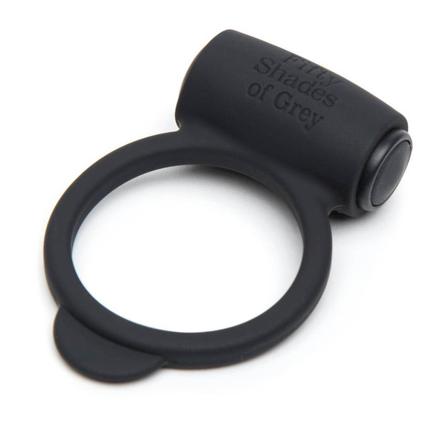 Fifty Shades of Grey Cock Vibrating Ring Silicone Vibration Penis Ring Sex Toy