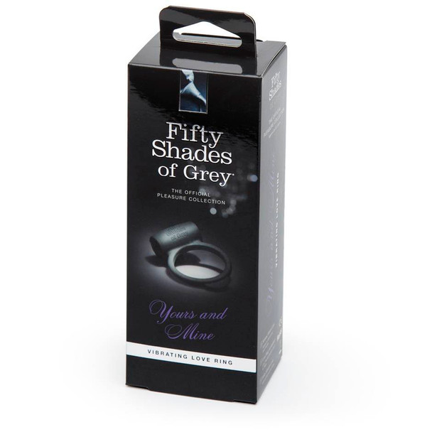 Fifty Shades of Grey Cock Vibrating Ring Silicone Vibration Penis Ring Sex Toy