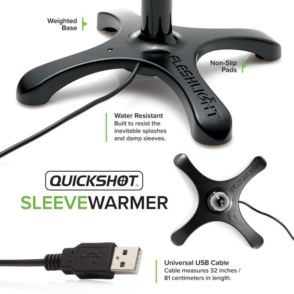 Fleshlight Quickshot Sleeve Warmer - Heat Your Male Masturbator Sleeve 