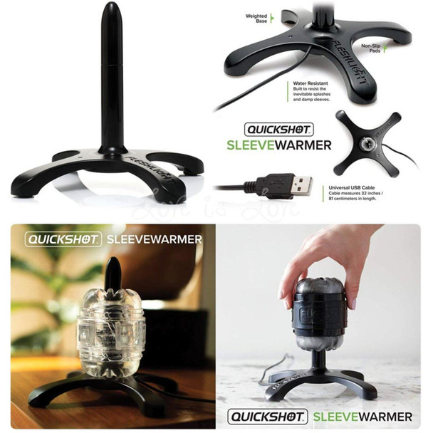 Fleshlight Quickshot Sleeve Warmer - Heat Your Male Masturbator Sleeve