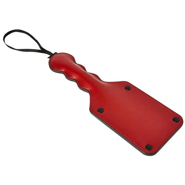 Sportsheet Saffron Square Paddle | Premium Quality Fetish Sex Leather Paddle 