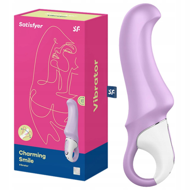 Satisfyer Vibes Charming Smile Vibrator | G Spot Rechargeable Stimulator | Sex Toy