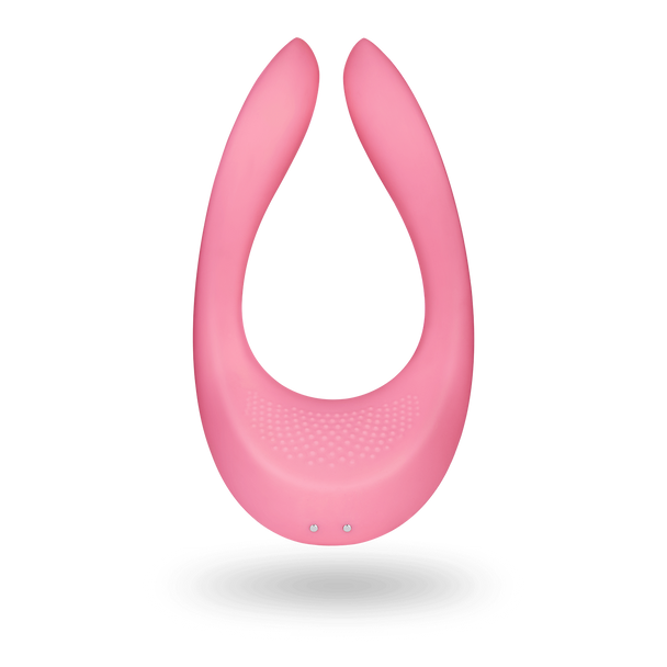 Satisfyer Partner Multifun 2 Couple Vibrator | Couples or Solo Orgasm Fun | Sex Toy  Pink