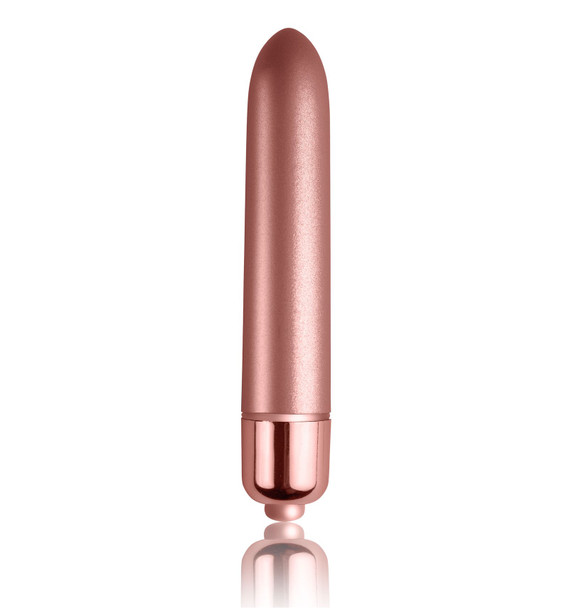 Rocks Off RO 90mm Touch of Velvet Rose Bullet Vibrator Sex Toy Clitoral