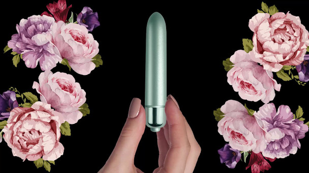  Rocks Off RO 90mm Touch of Velvet Peacock Petal Bullet Vibrator Sex Toy Clitoral