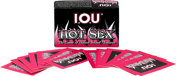 IOU Hot Sex Adult Card Game | Sexy Naughty Hidden Message Sexual Pleasure Gift | Romantic Gift 