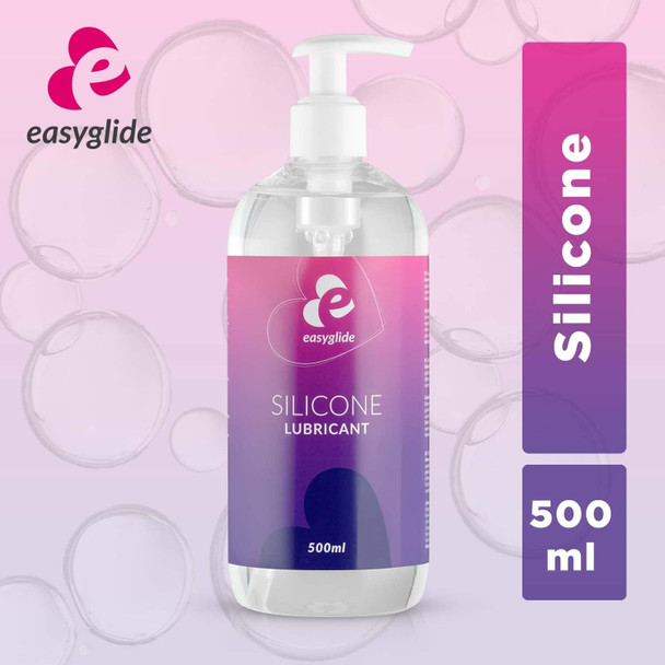 EasyGlide Silicone Lubricant Lube | 500 ml | Personal Sex Lube Extra Smooth Soft Slippery