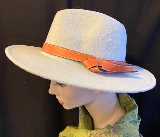 Unisex Mint Green Fedora Hat