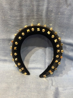 Gold-Studded Headband