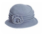 Carly Soft Wool Rose Cloche