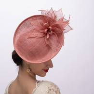 Cindy Sinamay Fascinator