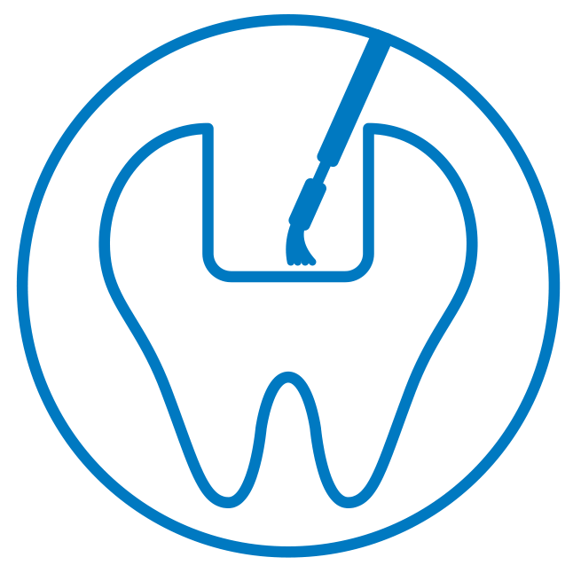 Dental Adhesion Icon