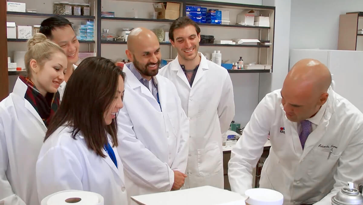 BISCO Researchers and Chemists in the Lab