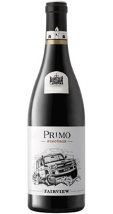 Bottle of Fairview primo pinotage 2023