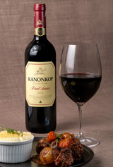 Kanonkop Paul Sauer styled with beef bourguignon