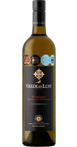 Bottle of Vrede en Lust 'Barrique' Sauvignon Blanc/Semillon 2022 from Elgin