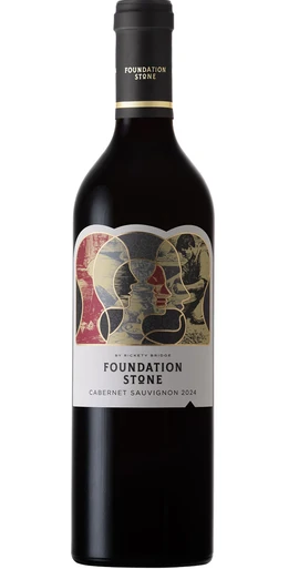 Bottle of Rickety Bridge 'Foundation Stone' Cabernet Sauvignon 2024 from Franschhoek.