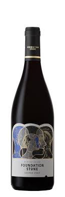 Bottle of Rickety Bridge 'Foundation Stone' Shiraz 2024 from the Coastal Region of the Western Cape.