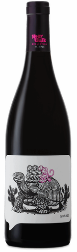 Bottle of La Vierge Story Teller The Giant Tortoise & The Clever Monkey Syrah 2022