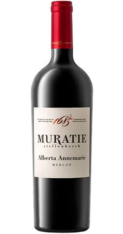Bottle of Muratie Alberta Annemarie Merlot 2021