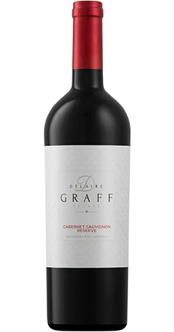 Bottle of Delaire Graff Reserve Cabernet Sauvignon from Stellenbosch