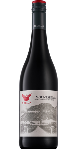Thelema Mountain Red Blend 2022 Stellenbosch South African red wine bottle