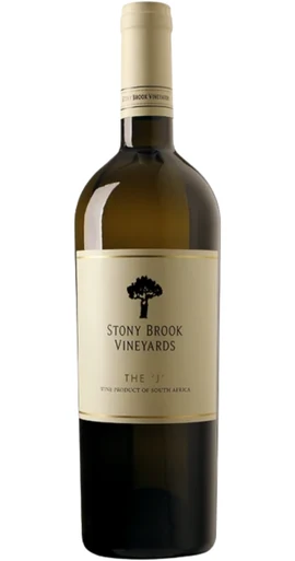 Stony Brook The J White Blend 2025 Franschhoek South African white wine bottle