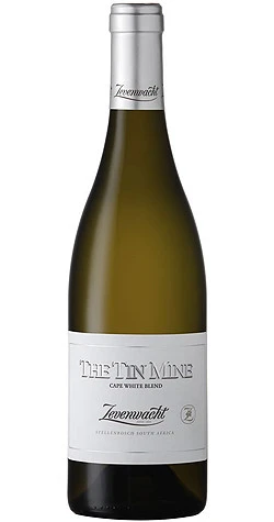 Zevenwacht The Tin Mine White Blend 2025 Stellenbosch wine bottle