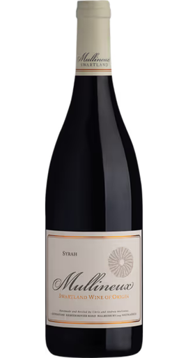 Mullineux Syrah 2022 Swartland South African red wine bottle