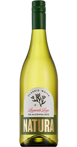 Leopard's Leap Natura De-Alcoholized Classic White Chenin Blanc Franschhoek wine bottle