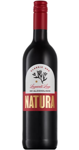 Leopard's Leap Natura De-Alcoholized Classic Red Franschhoek wine bottle