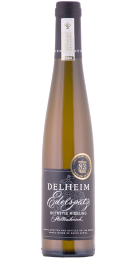 Delheim Edelspatz Noble Late Harvest Riesling 2024 Stellenbosch wine bottle