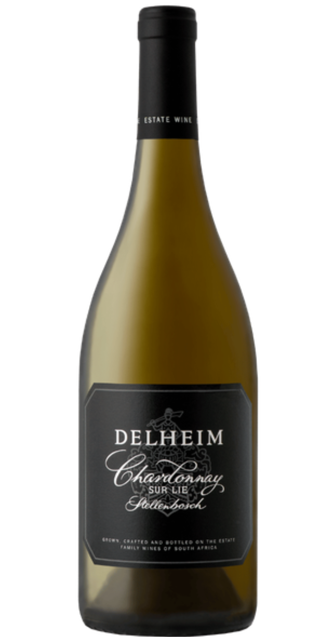 Delheim Sur Lie Chardonnay 2024 Stellenbosch wine bottle