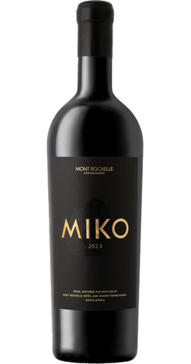 Mont Rochelle Miko Red Blend 2023 Franschhoek wine bottle