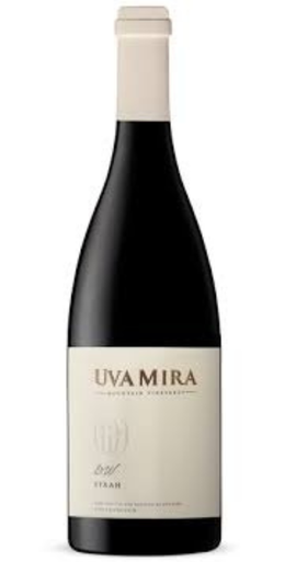 Uva Mira Mountain Vineyards D.W. Syrah 2024 Helderberg wine bottle