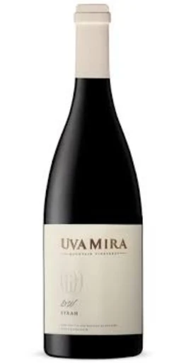 Uva Mira Mountain Vineyards D.W. Syrah 2024 Helderberg wine bottle