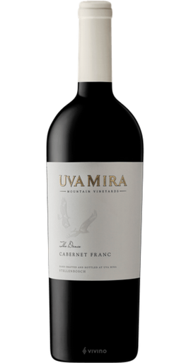 Uva Mira Mountain Vineyards The Dance Cabernet Franc 2024 Stellenbosch wine bottle