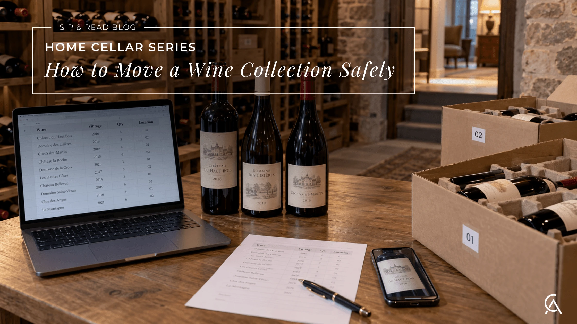 How to Move a Wine Collection Safely