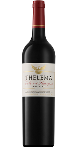 Magnum bottle of Thelema The Mint Cabernet Sauvignon red wine from Stellenbosch, South Africa